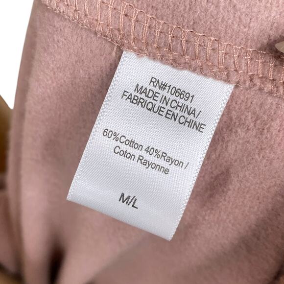 Young Fabulous & Broke Sandrine Dusty Pink Quilted Cardigan Coat SZ M/L - Picture 11 of 11